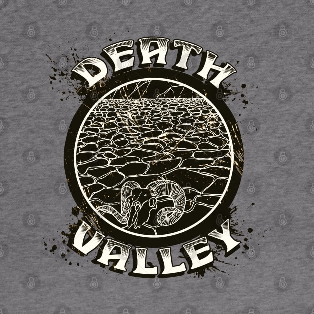 Death Valley Tourist, Vintage Distressed by elevens.design